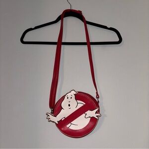 Ghostbusters Red Round Crossbody Bag